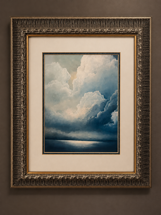Struggling Not to Shine: Framed Print