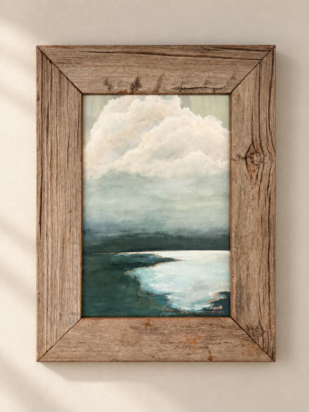 Where We Begin Again: Framed Print