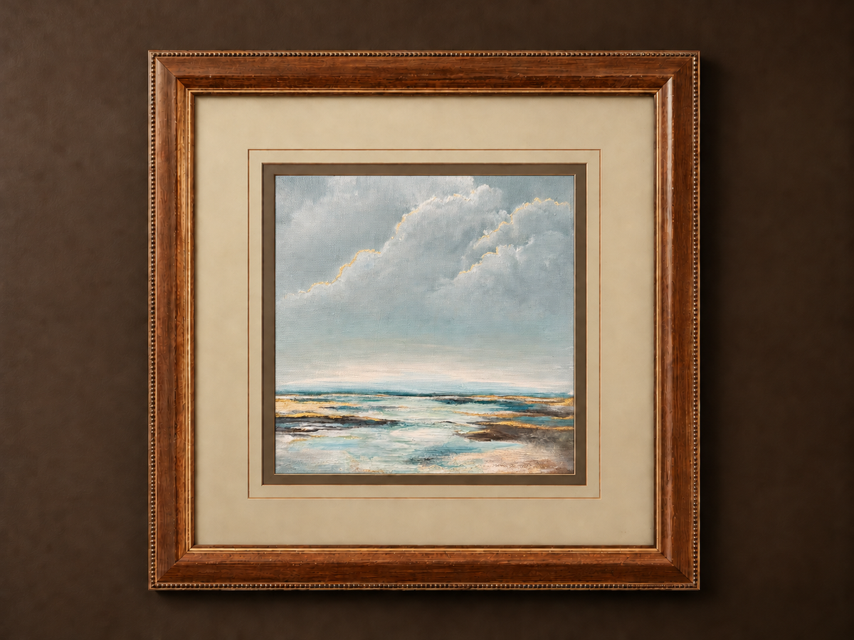 Below My Feet: Framed Print