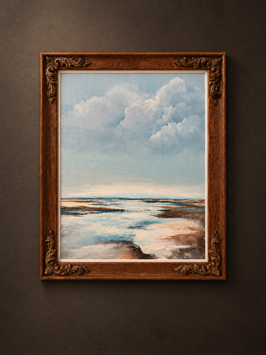 Below My Feet: Framed Print